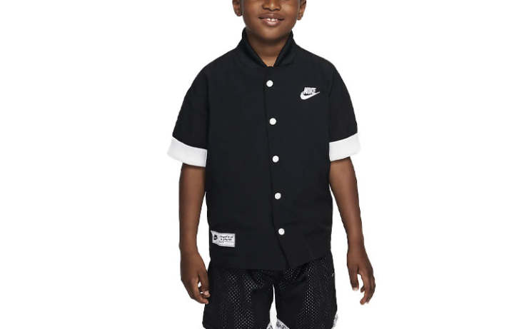 Nike Nike Kids Casual Shirts Stand Collar Moderate