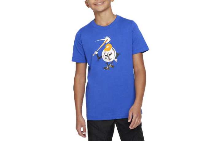 Nike Nike Kids T Shirts Crew Neck Moderate