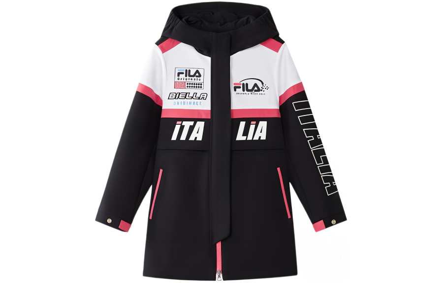 FILA KIDS Grade School Down Jackets Hooded Moderate