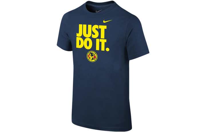 Nike Nike T Shirt Navy Blue Teenagers