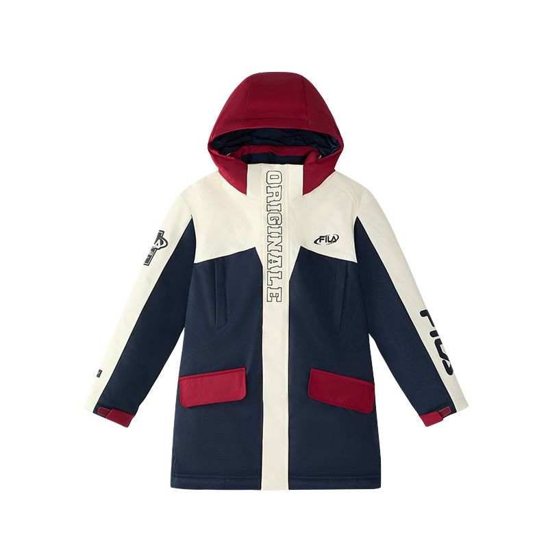 FILA KIDS Down Jacket Night Flight Blue Teenagers