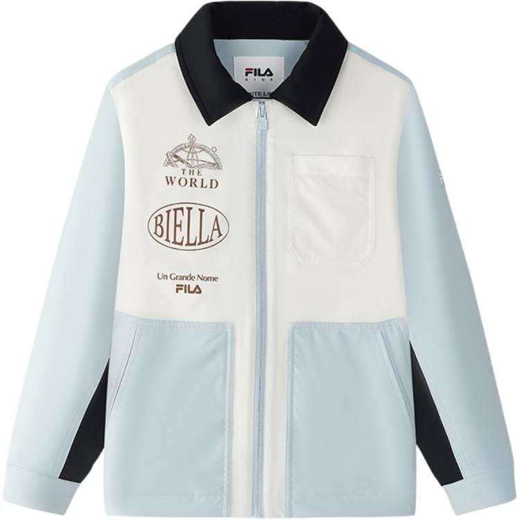 FILA KIDS Jacket Light Sky Blue Teenagers
