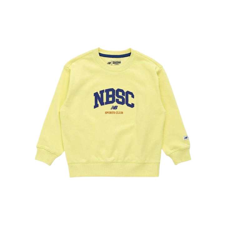 New Balance New Balance Sweatshirt Yellow Children Aged 3 7 Years Old