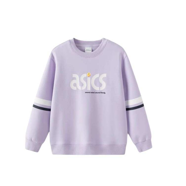 Asics Sweatshirt Urban Trendy Purple Teenagers