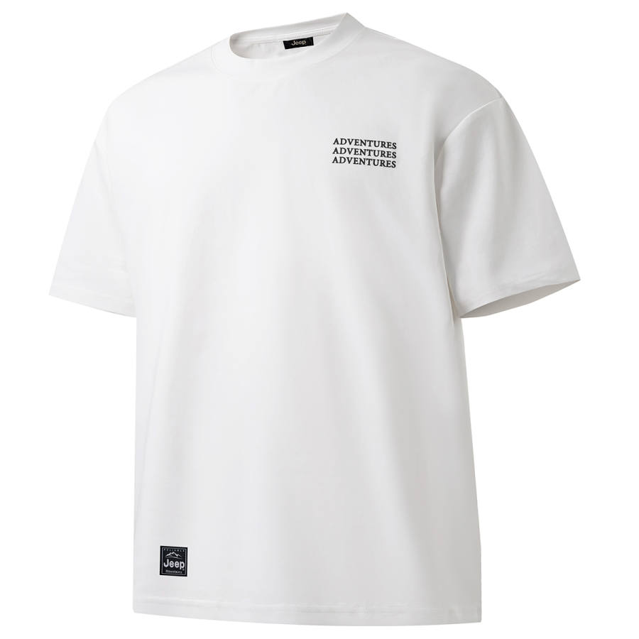 Jeep T Shirts Unisex Crew Neck Thin Straight Fit
