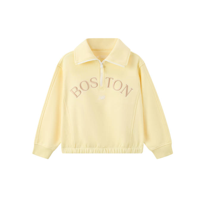 New Balance New Balance Sweatshirt Custard Children Aged 3 7 Years Old