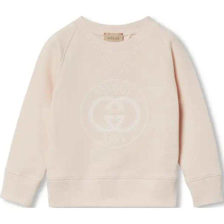 GUCCI GUCCI Sweatshirt FW24 Pink Kids'