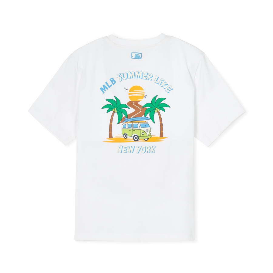 MLB LIKE New York Yankees T Shirt White Kids'