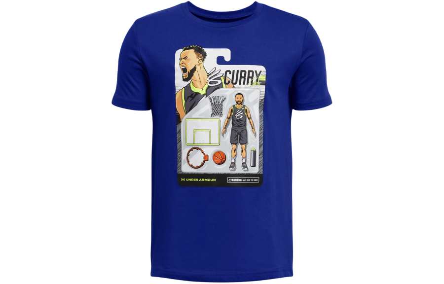 Under Armour T Shirt Blue Kids'