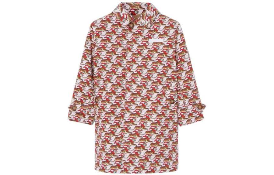 Burberry Kids Tops Lapel Moderate