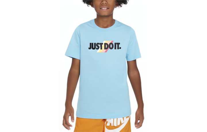 Nike Nike Sportswear T Shirt Sky Blue Kids'