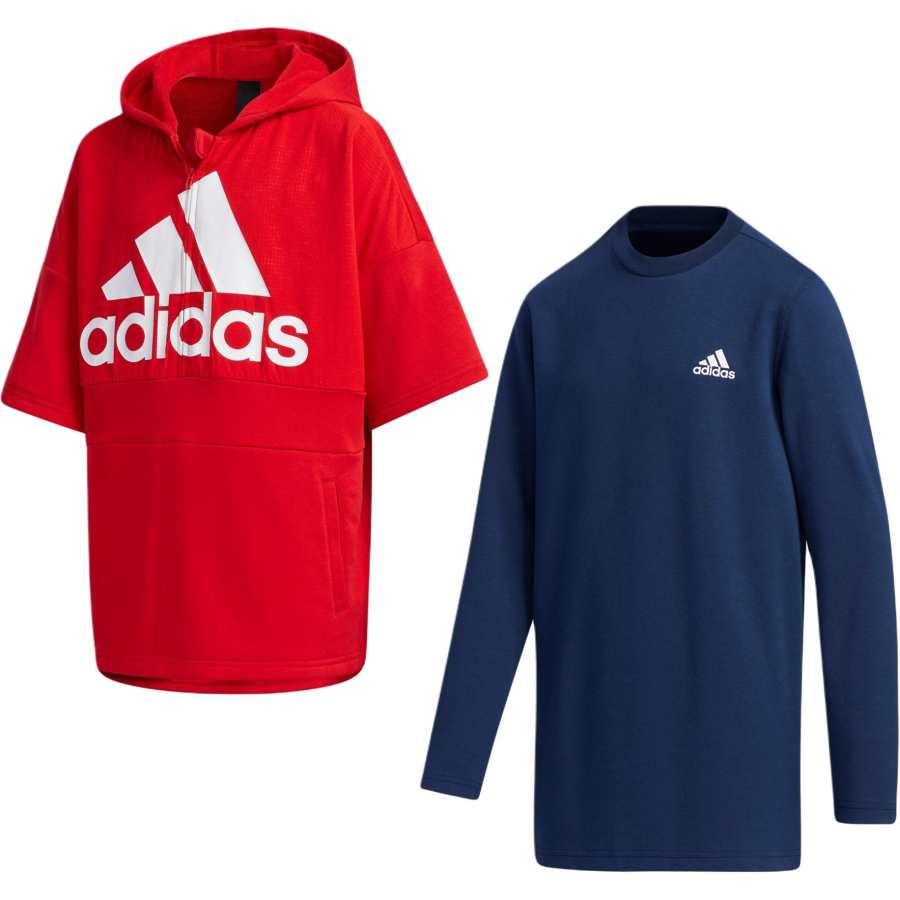 Adidas Adidas Sweatshirt 2 Piece Set Red/Marine Blue Teenagers