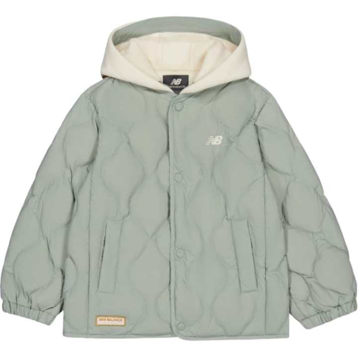 New Balance New Balance Kids Down Jackets Hooded Non Detachable Thickened