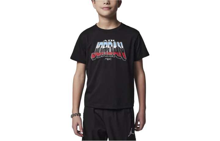 Jordan Jordan World T Shirt Black Kids'