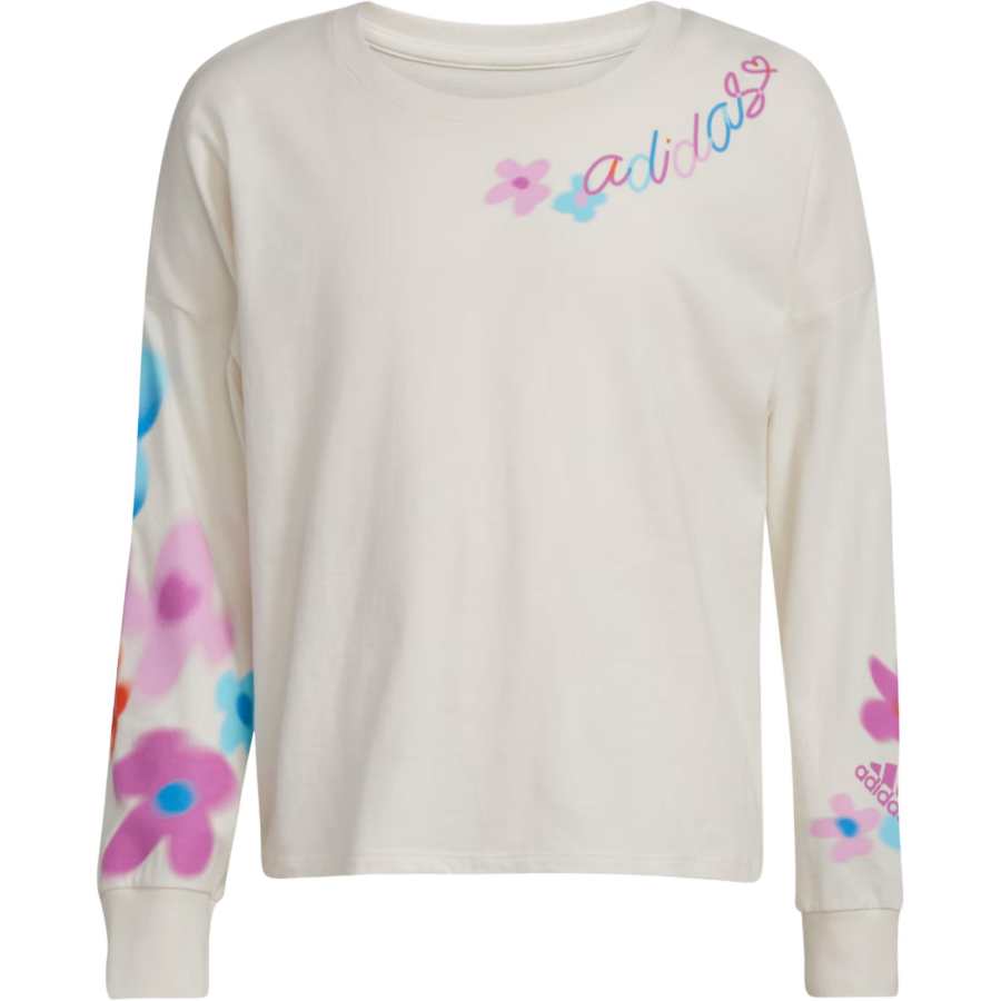 Adidas Adidas T Shirt Chalk White Teenagers