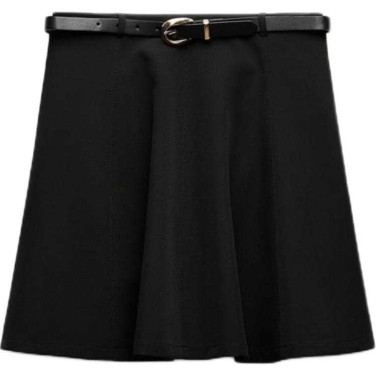 ZARA Casual Short Skirts Women's Black