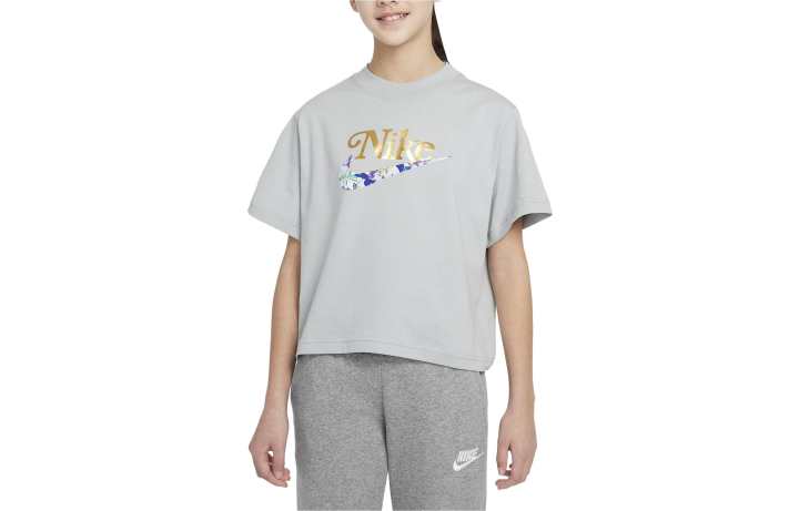 Nike Nike T Shirt Kids' Light Smoke Gray