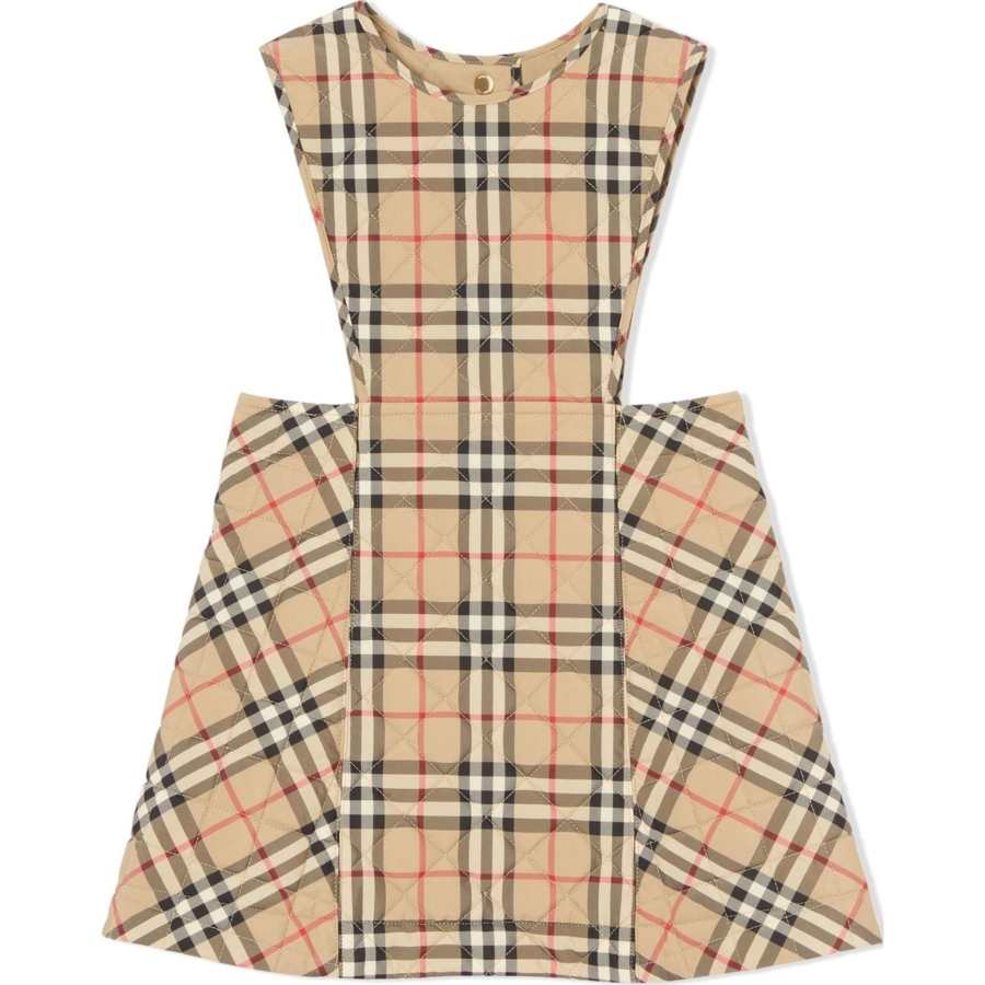 Burberry Kids Dresses Crew Neck Moderate Short