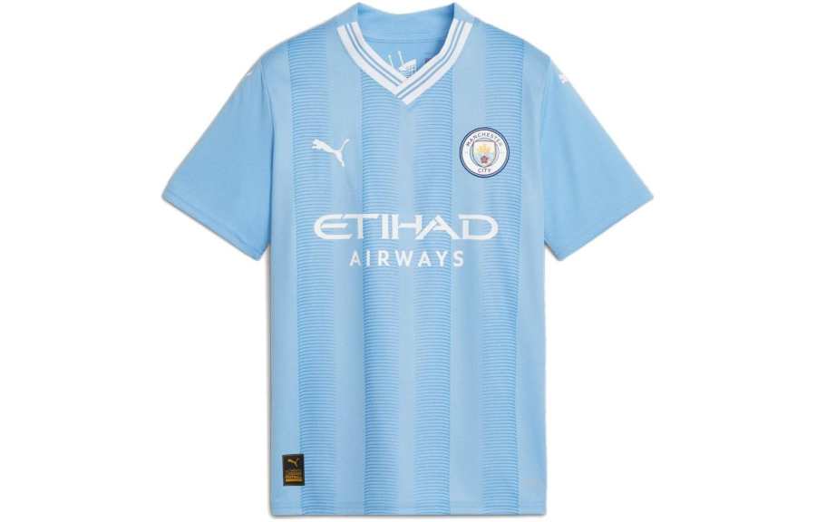 PUMA Manchester City Home Jersey Collection T Shirt Kids'