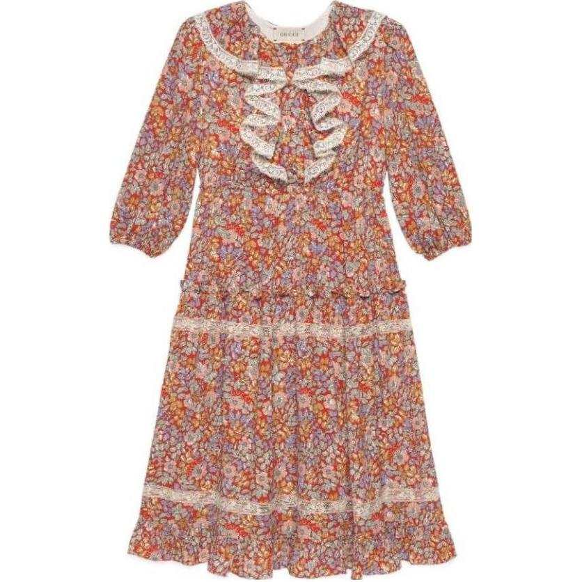 GUCCI Kids Dresses Crew Neck Moderate
