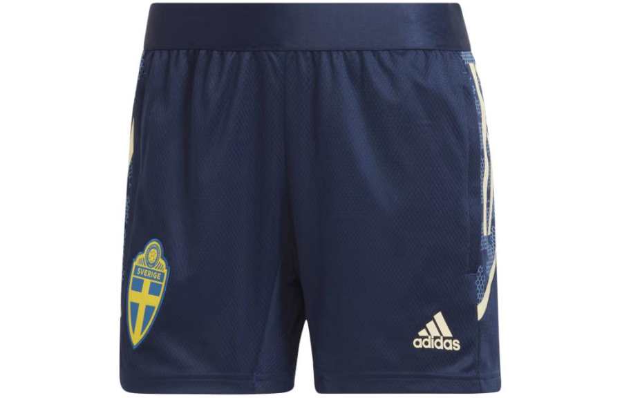 Adidas Adidas Sweden Condivo 21 Training Shorts Soccer Ball Shorts Women's Dark Blue