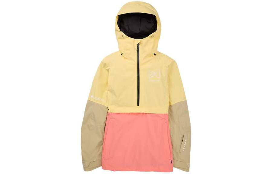 BURTON AK KIMMY GORETEX 2L Ski Top Women's Yellow