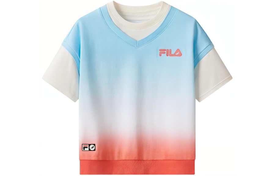 FILA KIDS Grade School T Shirts Crew Neck Moderate