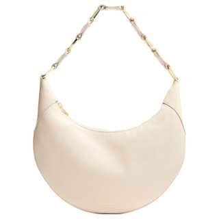 Anine Bing Lambskin Shoulder Bag Women's Ivory White