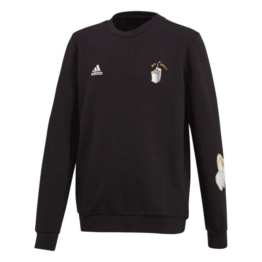 Adidas Adidas Sweatshirt Black Teenagers