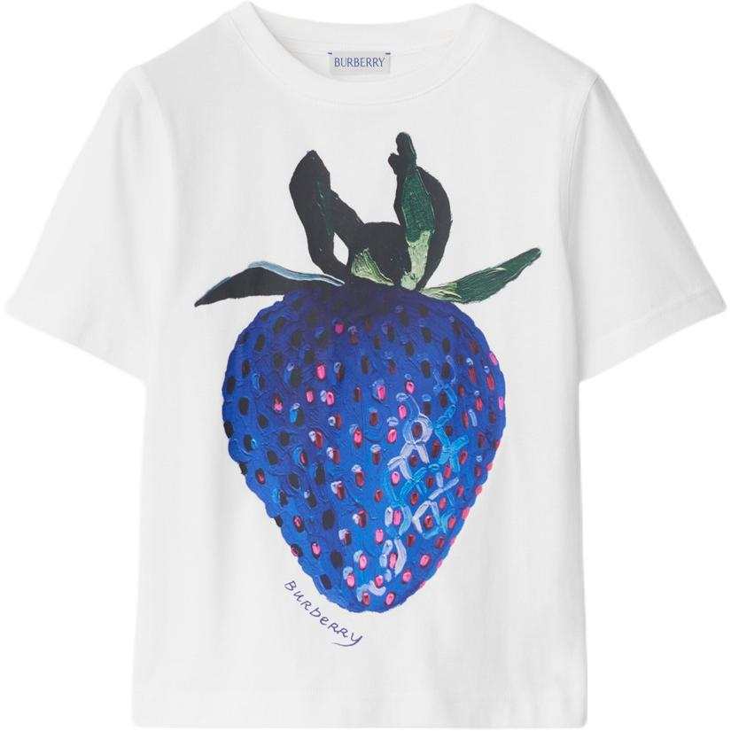 Burberry SS24 T Shirt Kids' White