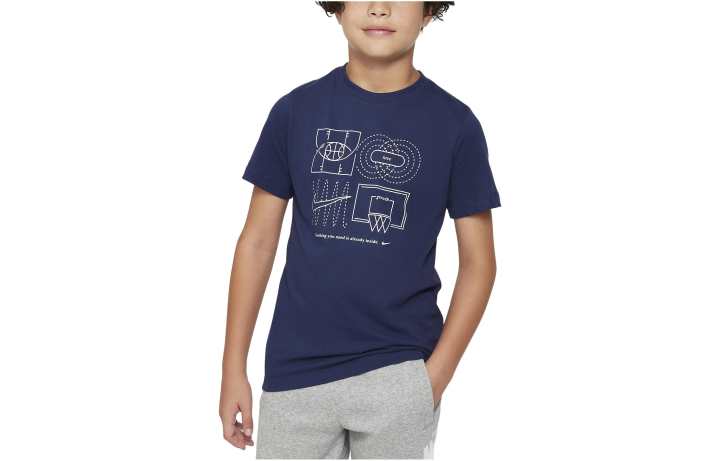 Nike Nike Kids T Shirts Crew Neck Moderate