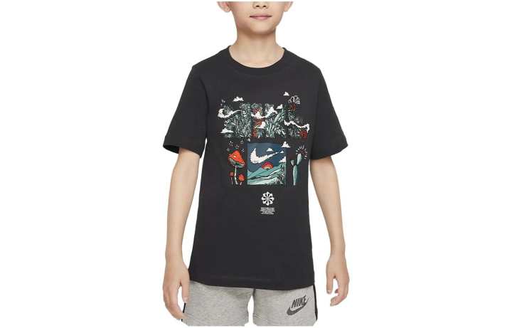 Nike Nike Kids T Shirts Crew Neck Moderate