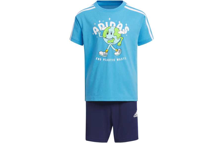 Adidas Adidas Kids Casual Sportswear Crew Neck Moderate