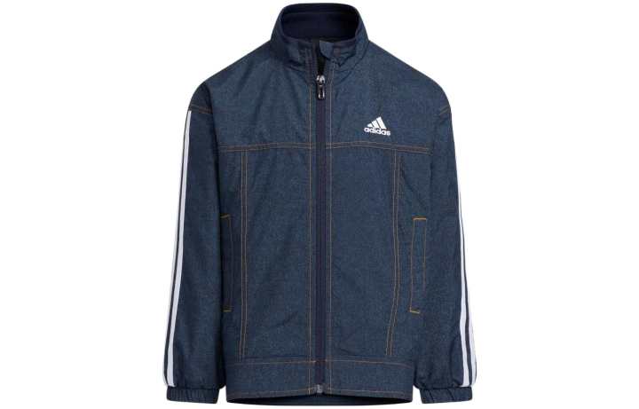 Adidas Adidas Kids Tops Stand Collar Moderate