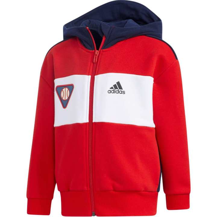Adidas Adidas Jackets & Coats Red/Navy Blue Children Aged 3 7 Years Old