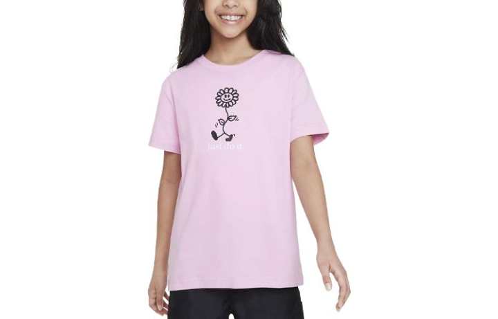Nike Nike Kids T Shirts Crew Neck Moderate
