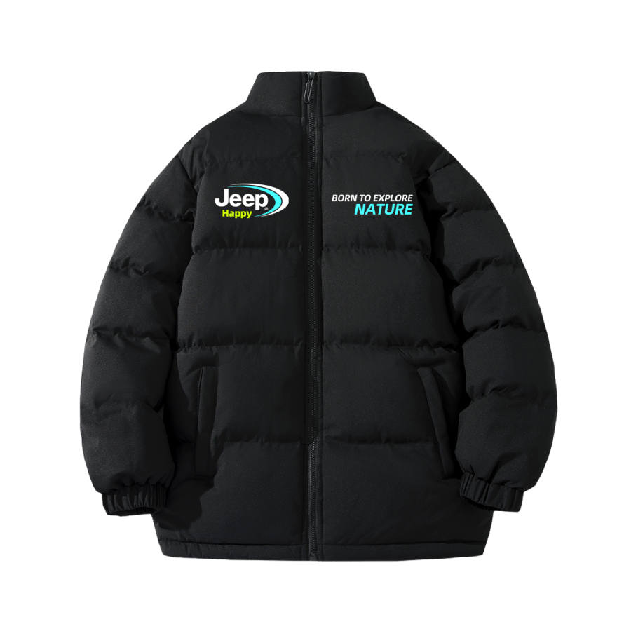 Jeep Jeep Grade School Padded Jackets Stand Collar Thickened