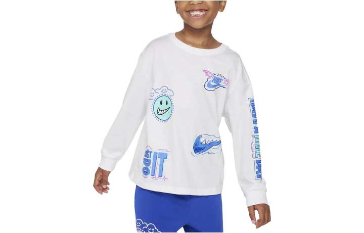 Nike Nike Kids T Shirts Crew Neck Moderate