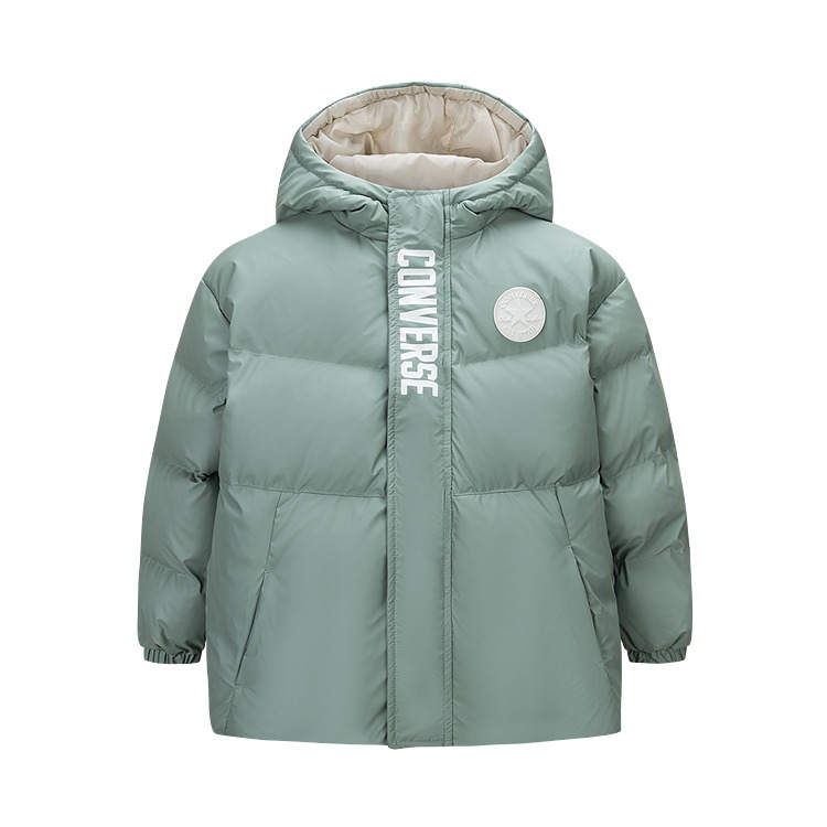 Converse Converse Down Jacket Pea Green Teenagers