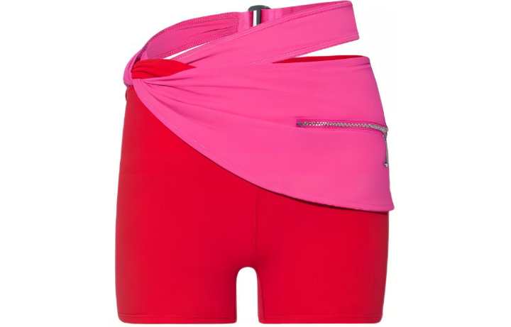 Nike Jacquemus X Nike Drapped Bike Shorts Dark Pink