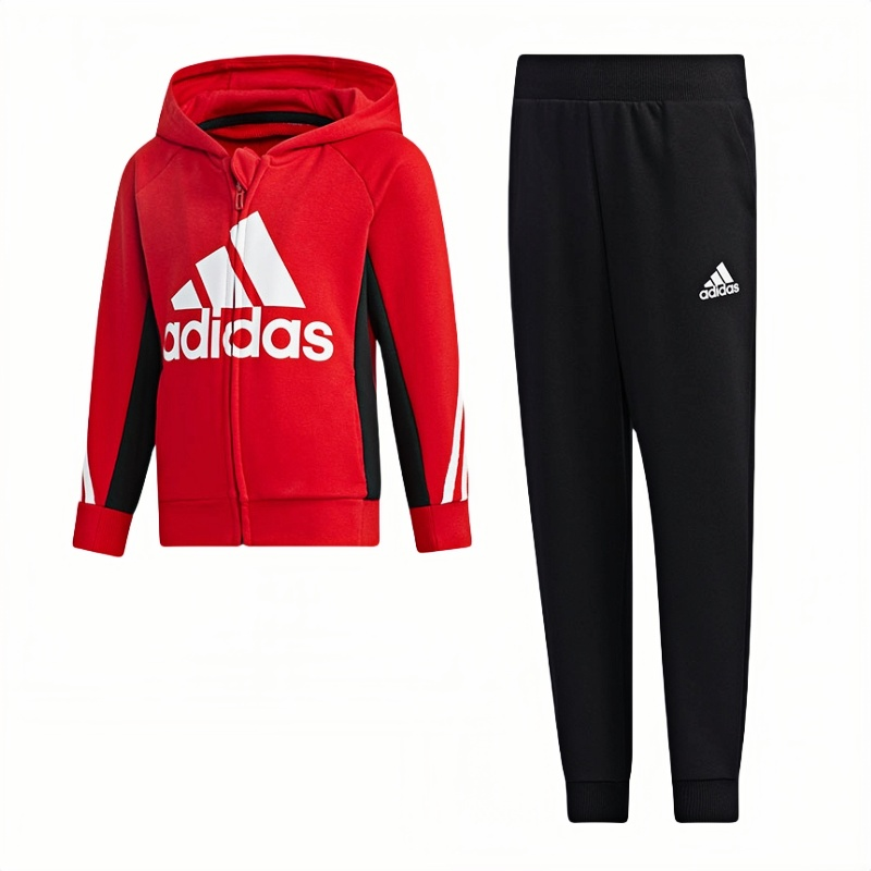 Adidas Adidas Casual Sportswear AEROREADY Red/Black Children Aged 3 7 Years Old