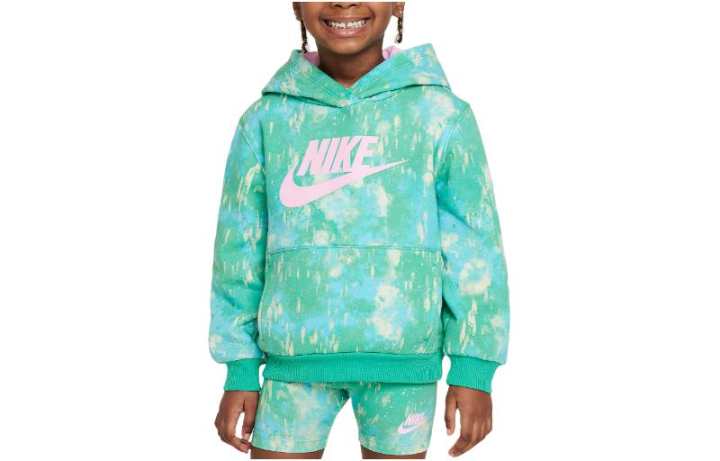 Nike Nike Kids' Apparel Toddler Pullover Hoodie Sweatshirt Kids' Green