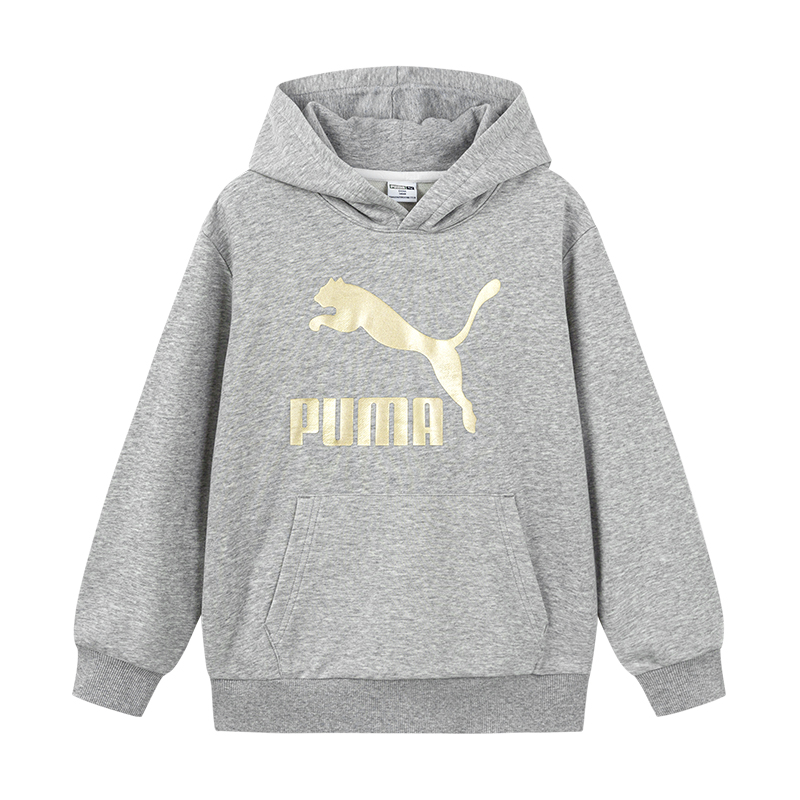 PUMA Sweatshirt CLASSICSSportstyle Light Heather Gray Unisex