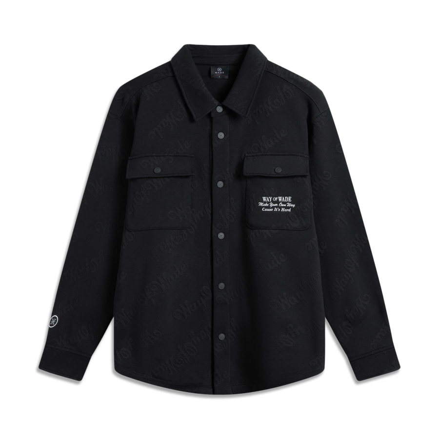 Li-Ning Li Ning Jackets & Coats Men's Black Jacquard