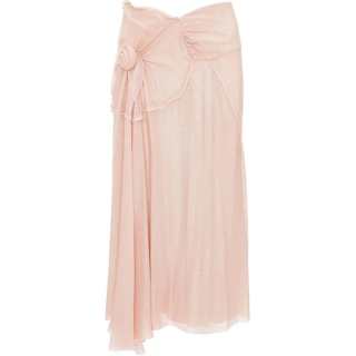 Victoria Beckham Flower detail Cami Midi Skirt