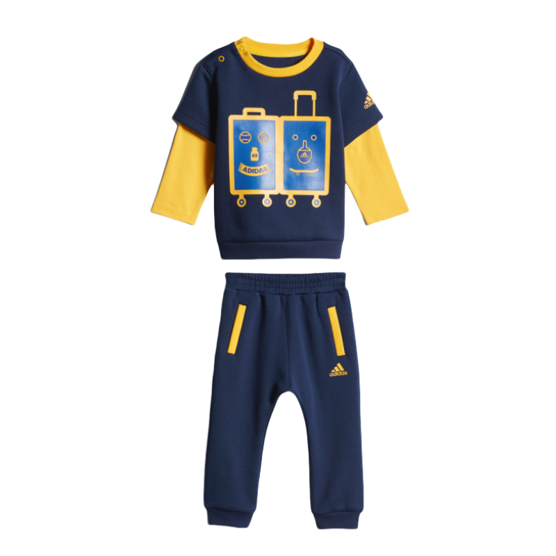 Adidas Adidas Casual Sportswear College Navy/Gold/Gold Infant And Toddler