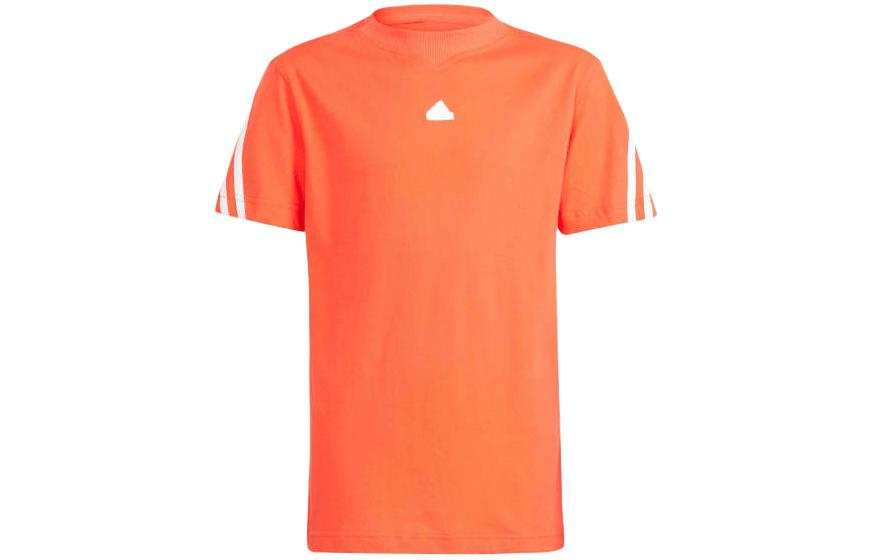 Adidas Adidas Kids' Apparel Future Icons 3 Stripes Tee T Shirt Kids' Orange