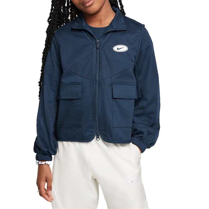 Nike Nike Jacket SS25 Armory Marine Blue/Armory Marine Blue/White Teenagers