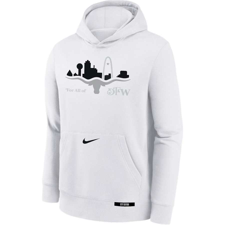 Nike Nike x NBA Sweatshirt Dallas MavericksClub FW24 White Teenagers