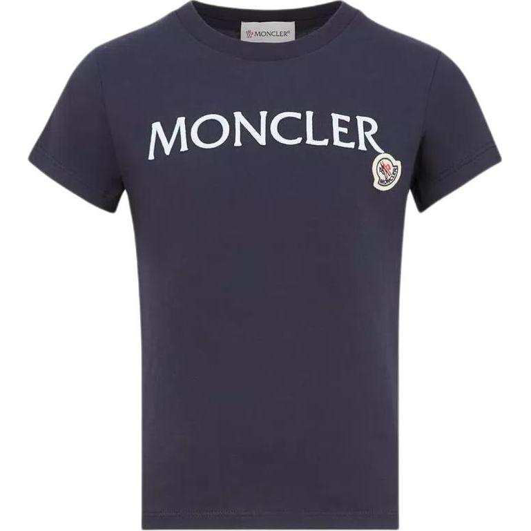 Moncler T Shirt Kids' Apparel FW23 Midnight Blue Kids'